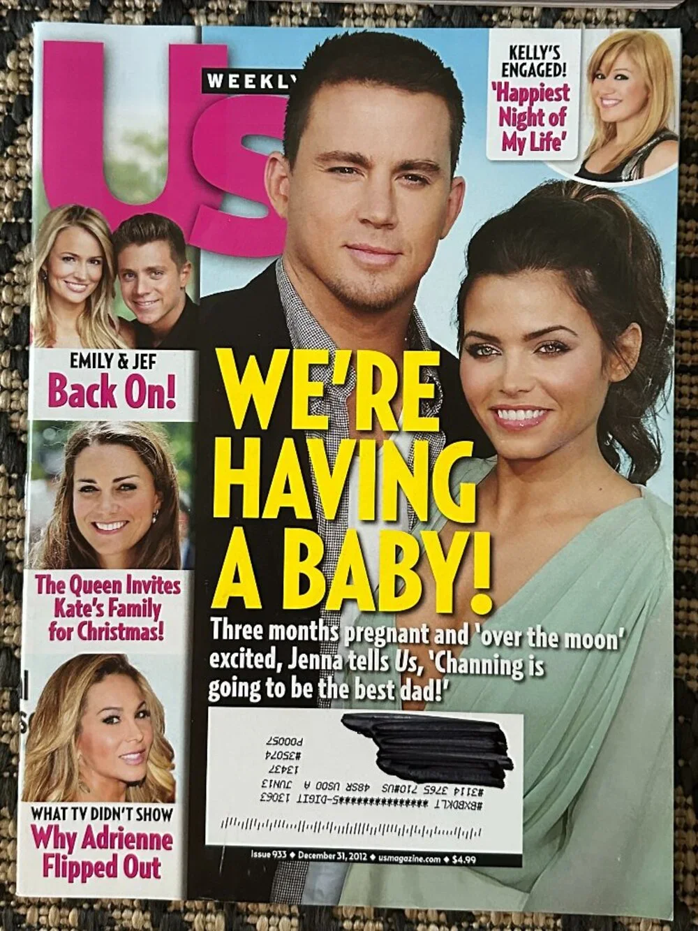 Vintage Lot of 6 US Weekly Magazines 2012&13 Celebrity Gossip Fashion Party Life